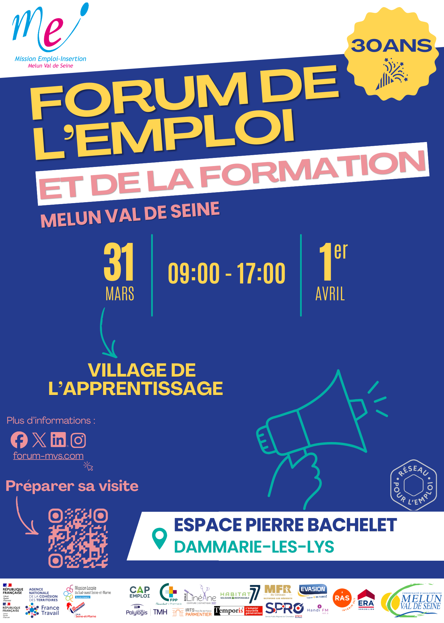 Les 31 mars et 1er avril 2026 – Préparez votre visite…